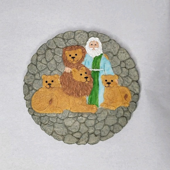 Other - Young's Inc 1996 Daniel & The Lions Tea Set Tray - TRAY ONLY - No Cups